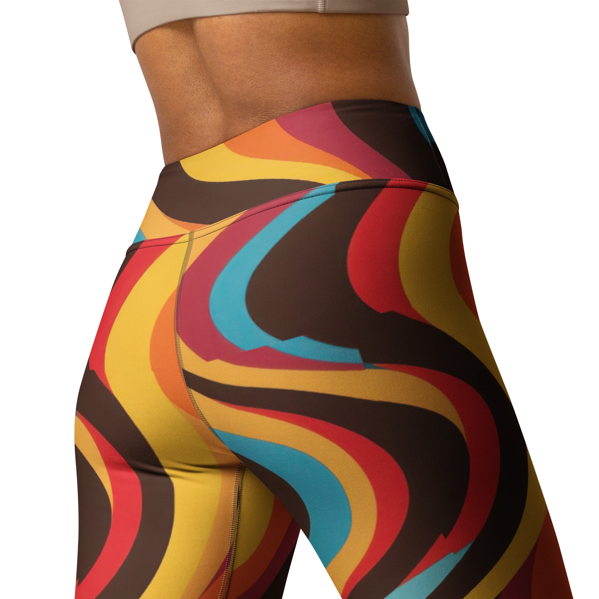 70s Groovy Yoga Leggings